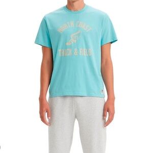 Men's Blue Graphic T-Shirt